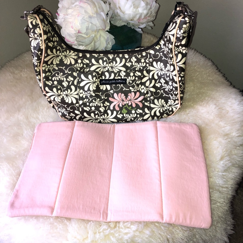NWOT petunia pickle Bottom diaper bag.